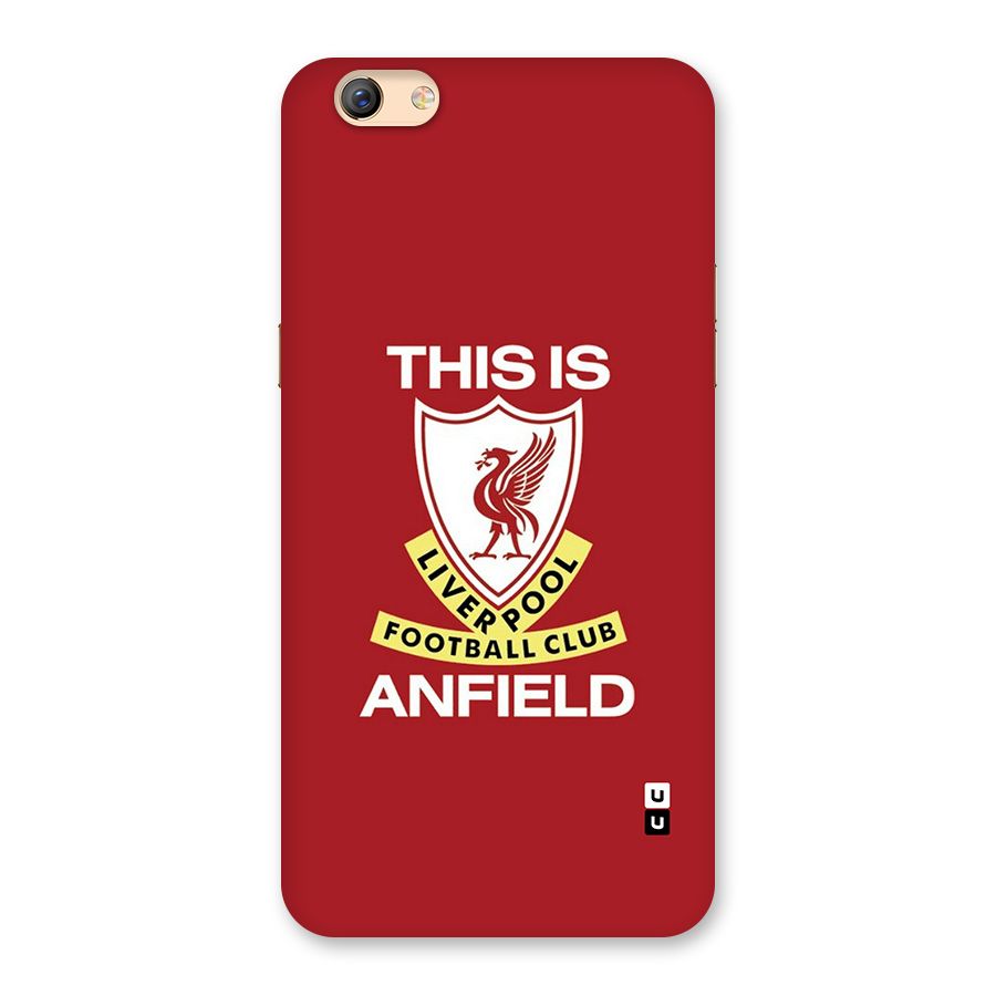 LiverPool Anfield Back Case for Oppo F3 Plus