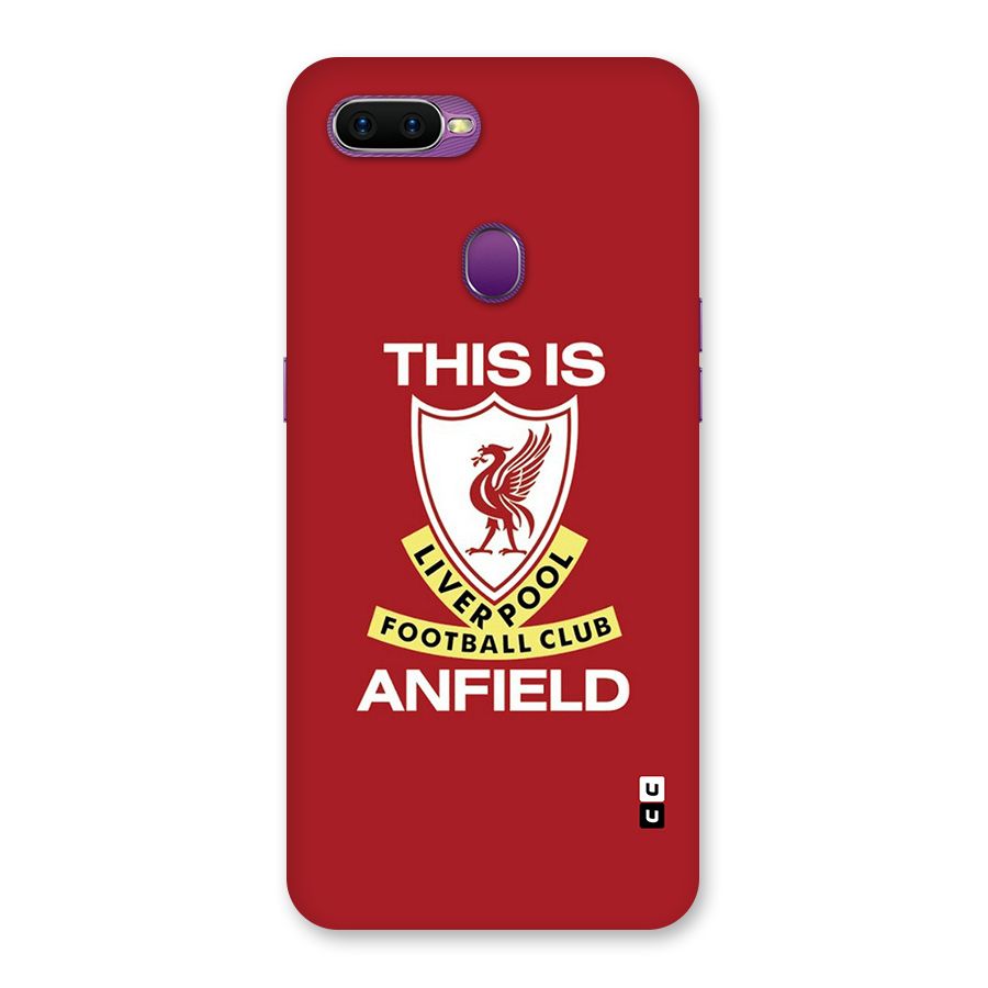 LiverPool Anfield Back Case for Oppo F9