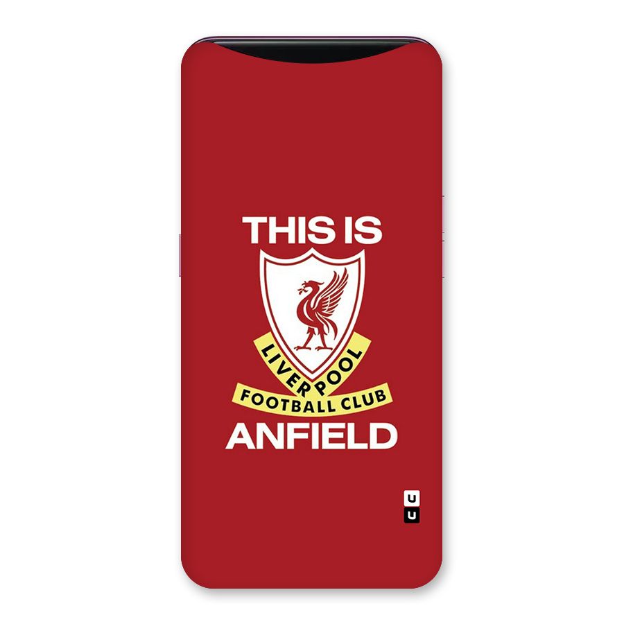LiverPool Anfield Back Case for Oppo Find X
