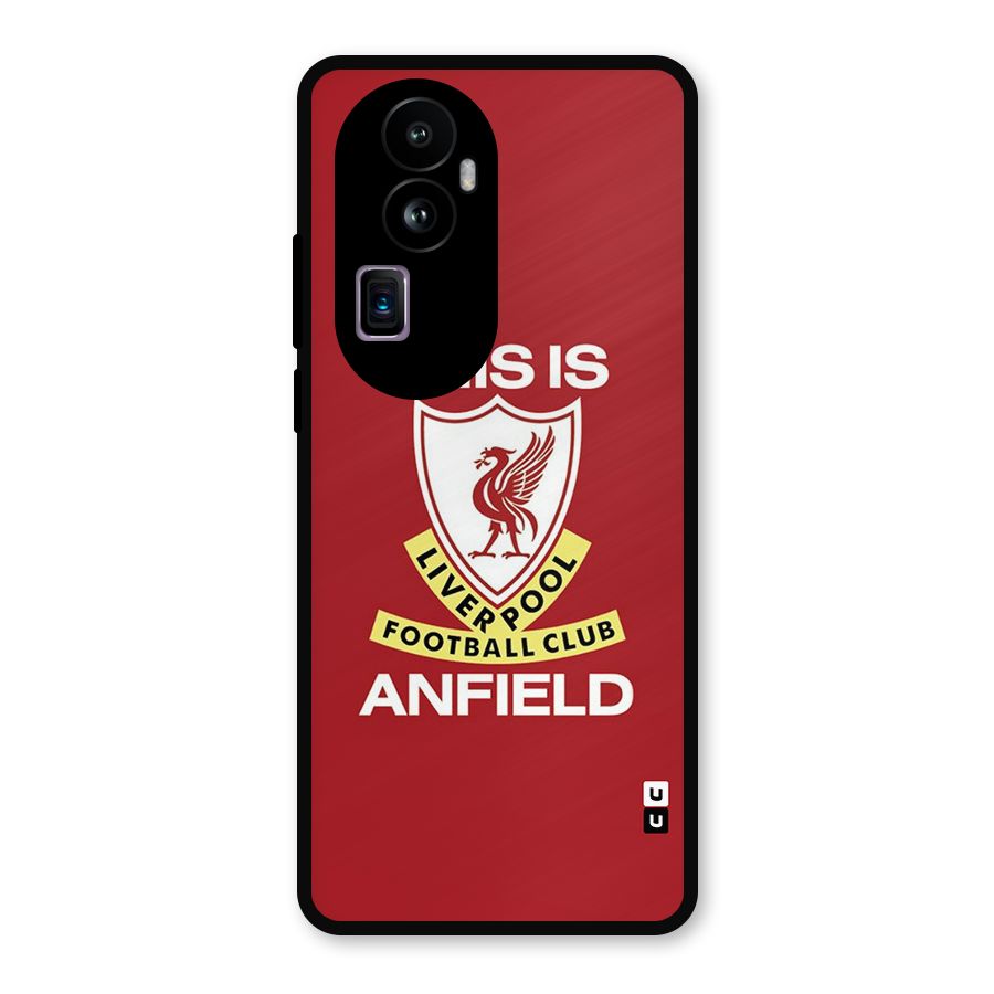 LiverPool Anfield Glass Back Case for Oppo Reno10 Pro Plus