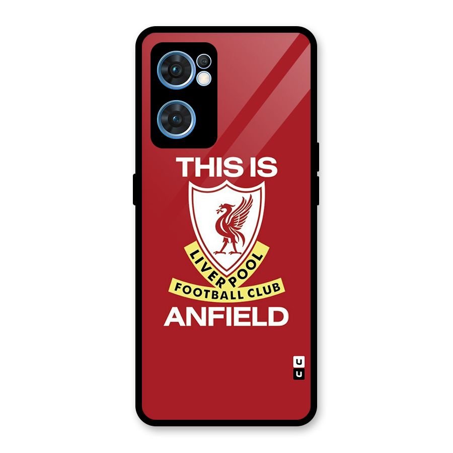LiverPool Anfield Glass Back Case for Oppo Reno7 5G