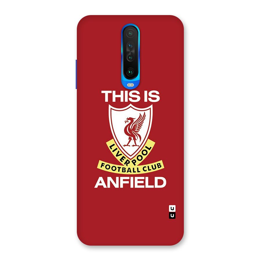 LiverPool Anfield Back Case for Poco X2
