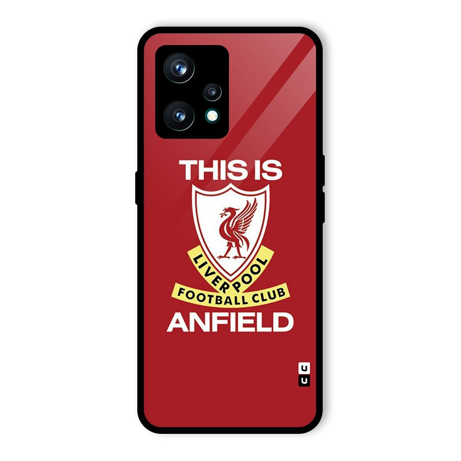 LiverPool Anfield Glass Back Case for Realme 9 Pro Plus 5G