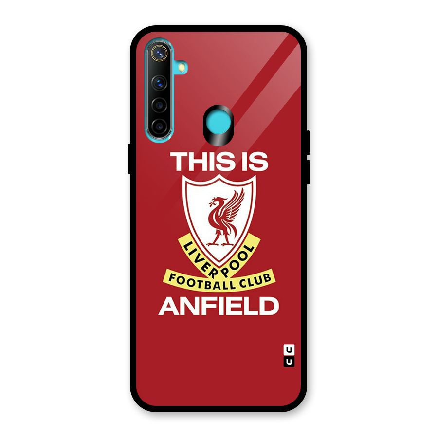 LiverPool Anfield Glass Back Case for Realme Narzo 10