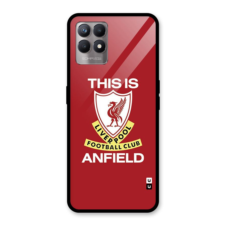 LiverPool Anfield Glass Back Case for Realme Narzo 50