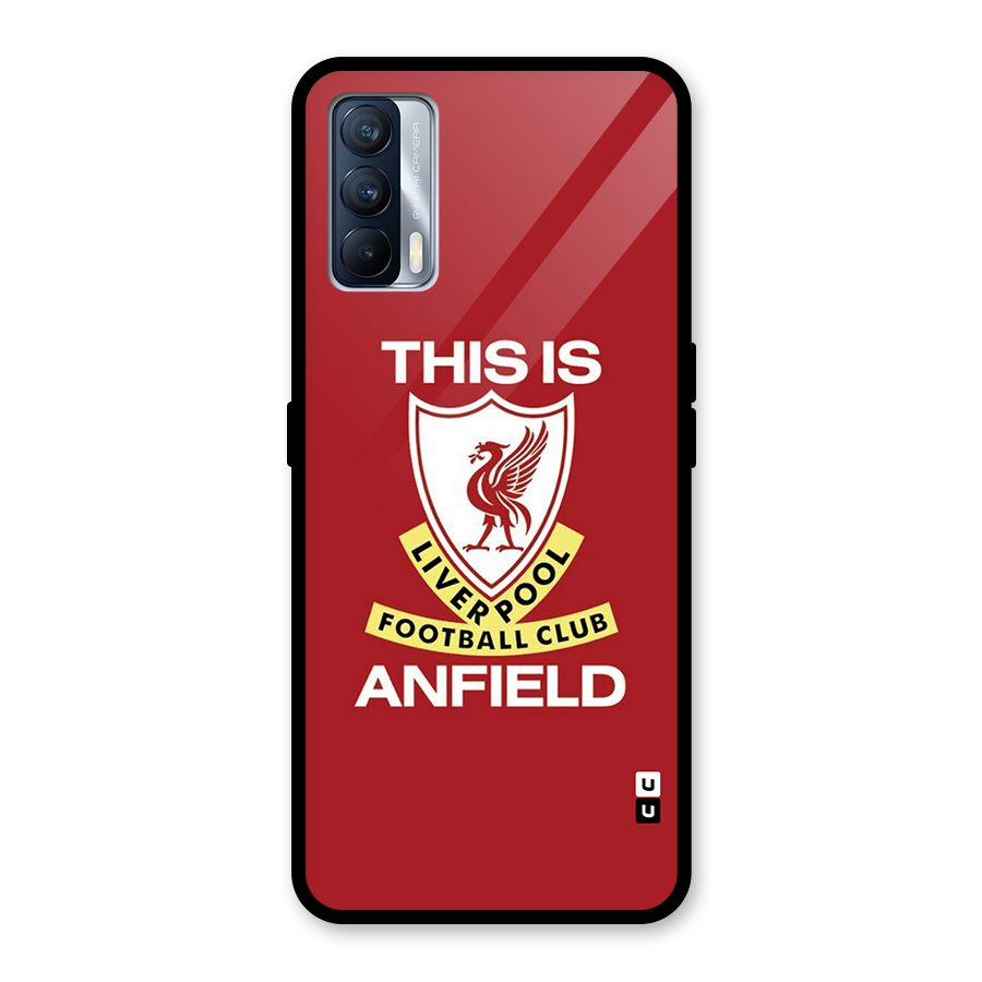LiverPool Anfield Glass Back Case for Realme X7