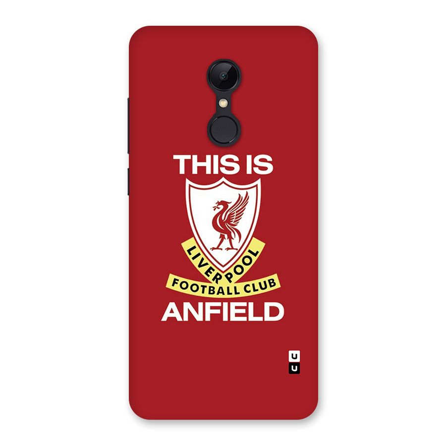 LiverPool Anfield Back Case for Redmi 5