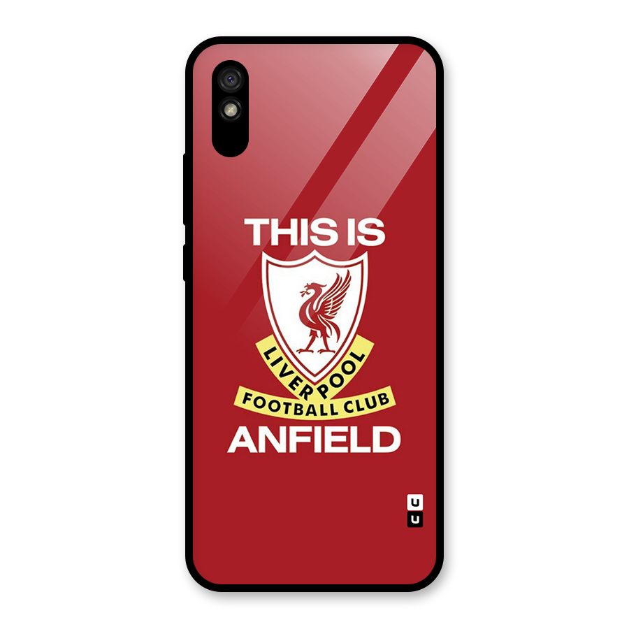 LiverPool Anfield Glass Back Case for Redmi 9A