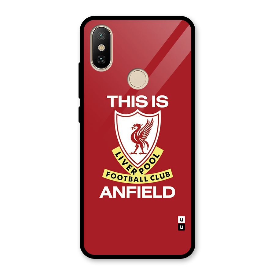 LiverPool Anfield Glass Back Case for Redmi A2