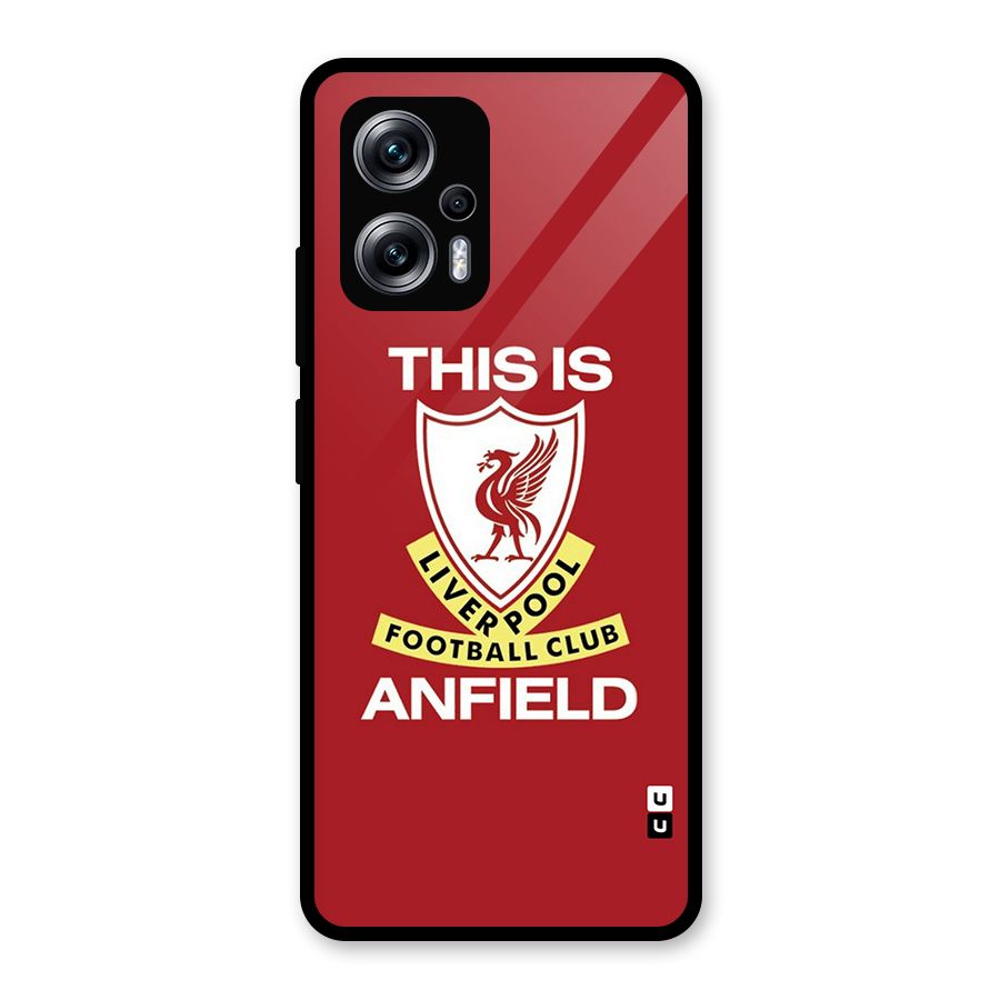 LiverPool Anfield Glass Back Case for Redmi K50i