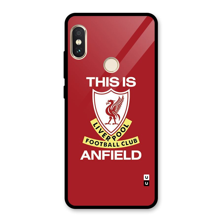 LiverPool Anfield Glass Back Case for Redmi Note 5 Pro