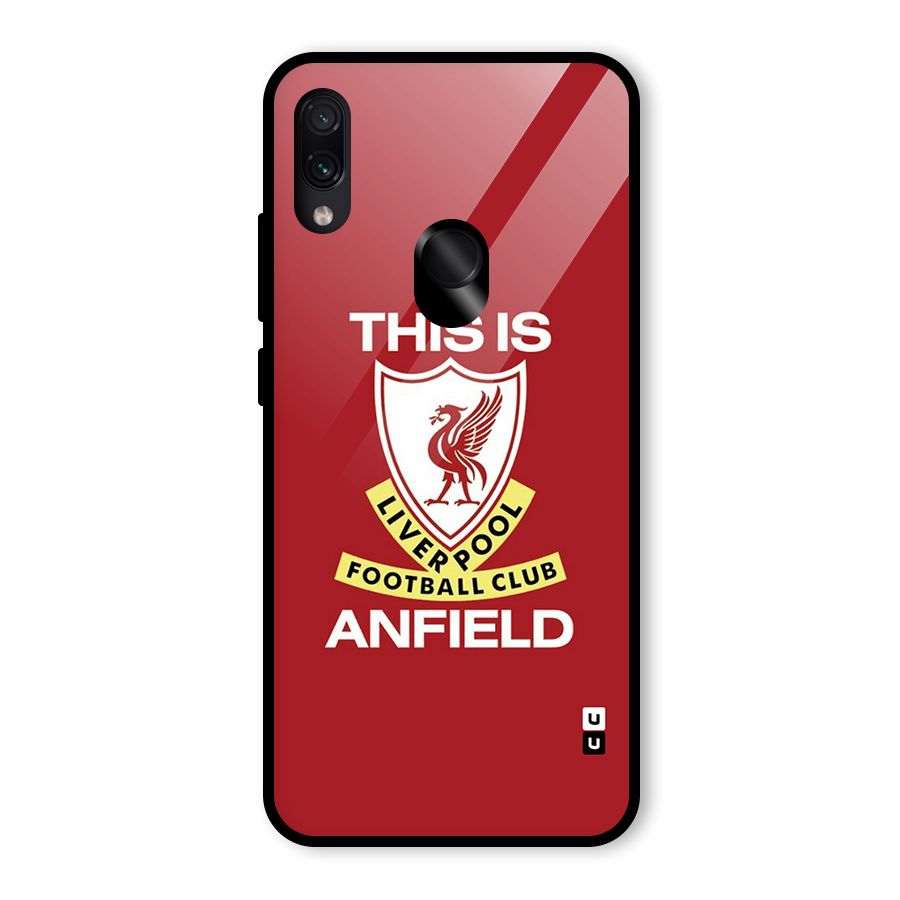 LiverPool Anfield Glass Back Case for Redmi Note 7 Pro