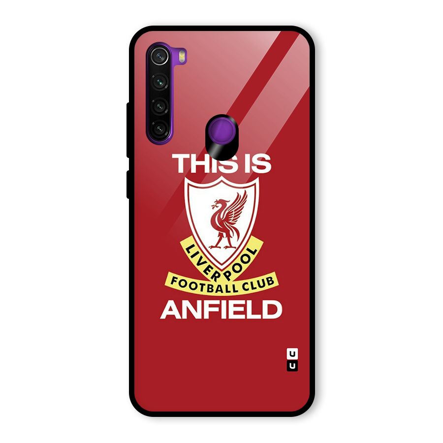 LiverPool Anfield Glass Back Case for Redmi Note 8