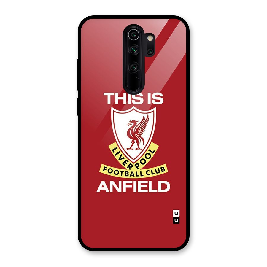 LiverPool Anfield Glass Back Case for Redmi Note 8 Pro