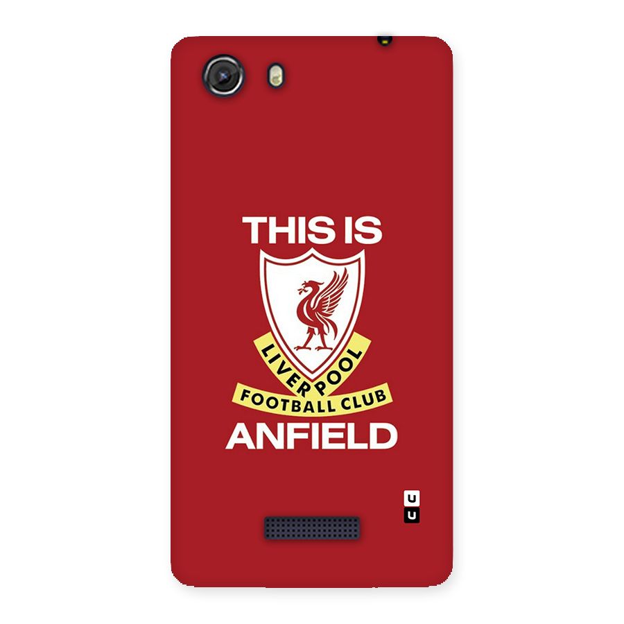 LiverPool Anfield Back Case for Unite 3