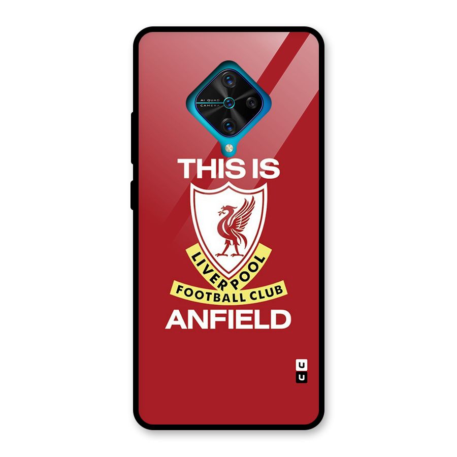 LiverPool Anfield Glass Back Case for Vivo S1 Pro