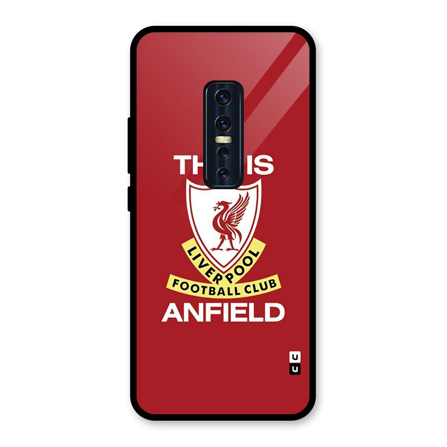 LiverPool Anfield Glass Back Case for Vivo V17 Pro