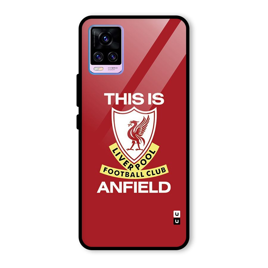 LiverPool Anfield Glass Back Case for Vivo V20 Pro