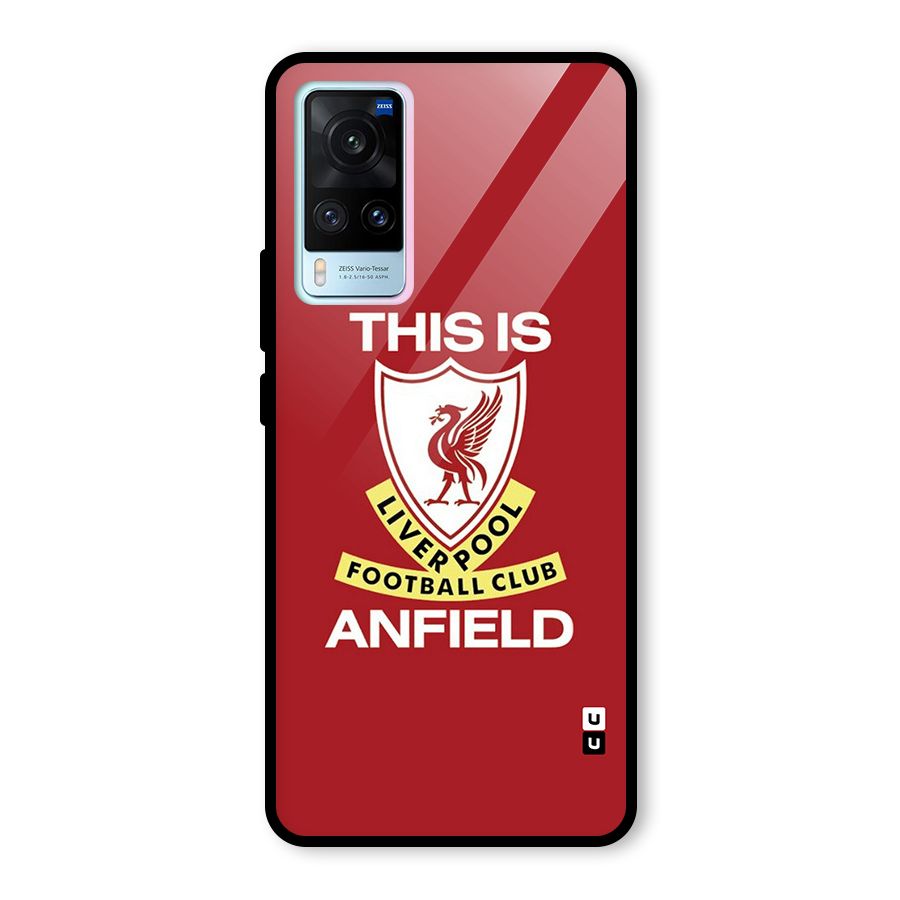 LiverPool Anfield Glass Back Case for Vivo X60