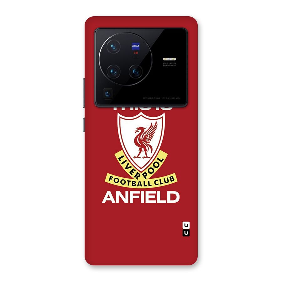 LiverPool Anfield Back Case for Vivo X80 Pro