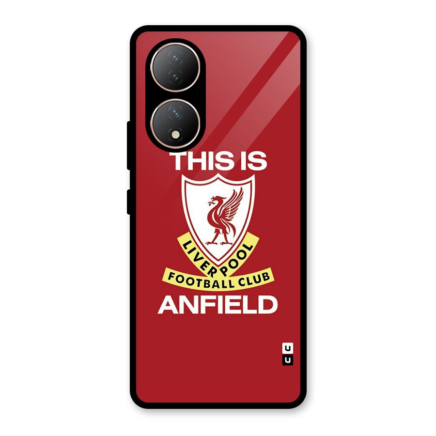 LiverPool Anfield Glass Back Case for Vivo Y100A