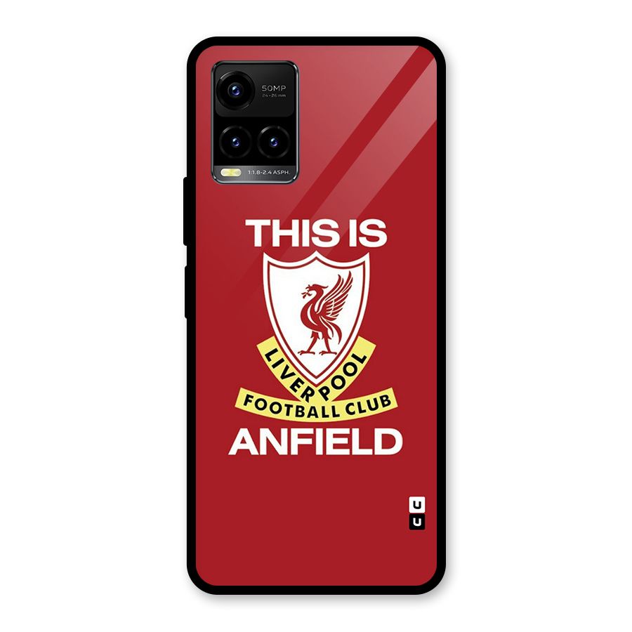 LiverPool Anfield Glass Back Case for Vivo Y21T