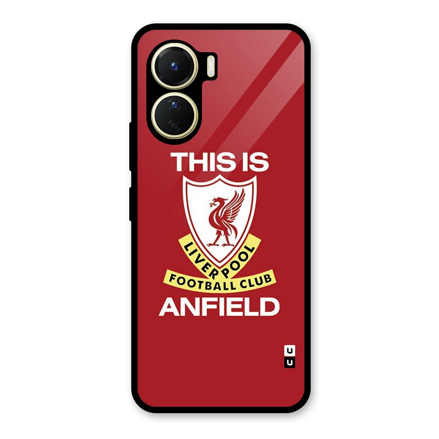 LiverPool Anfield Glass Back Case for Vivo Y56