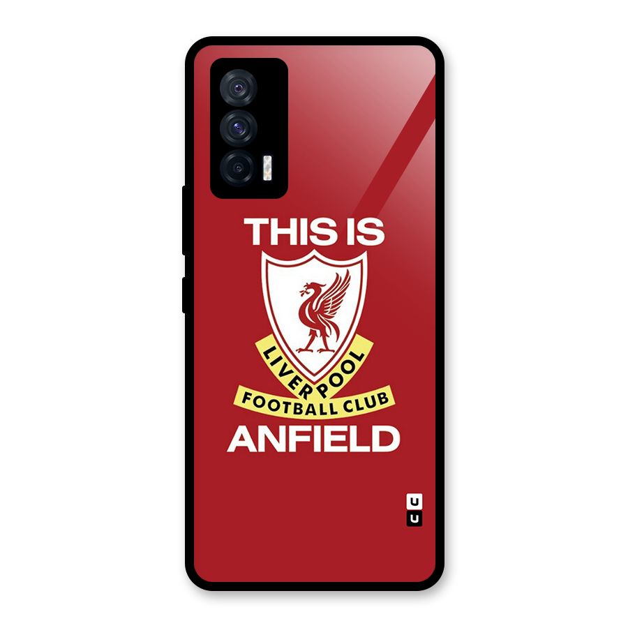 LiverPool Anfield Glass Back Case for Vivo iQOO 7 5G