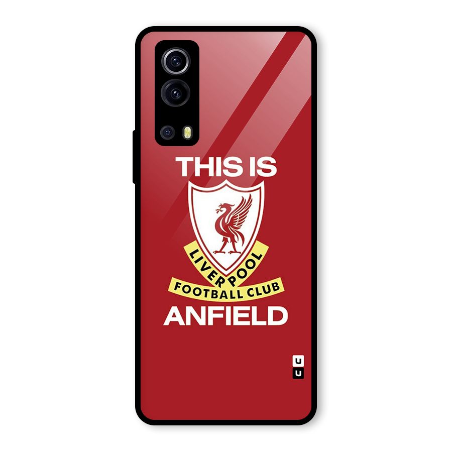 LiverPool Anfield Glass Back Case for Vivo iQOO Z3