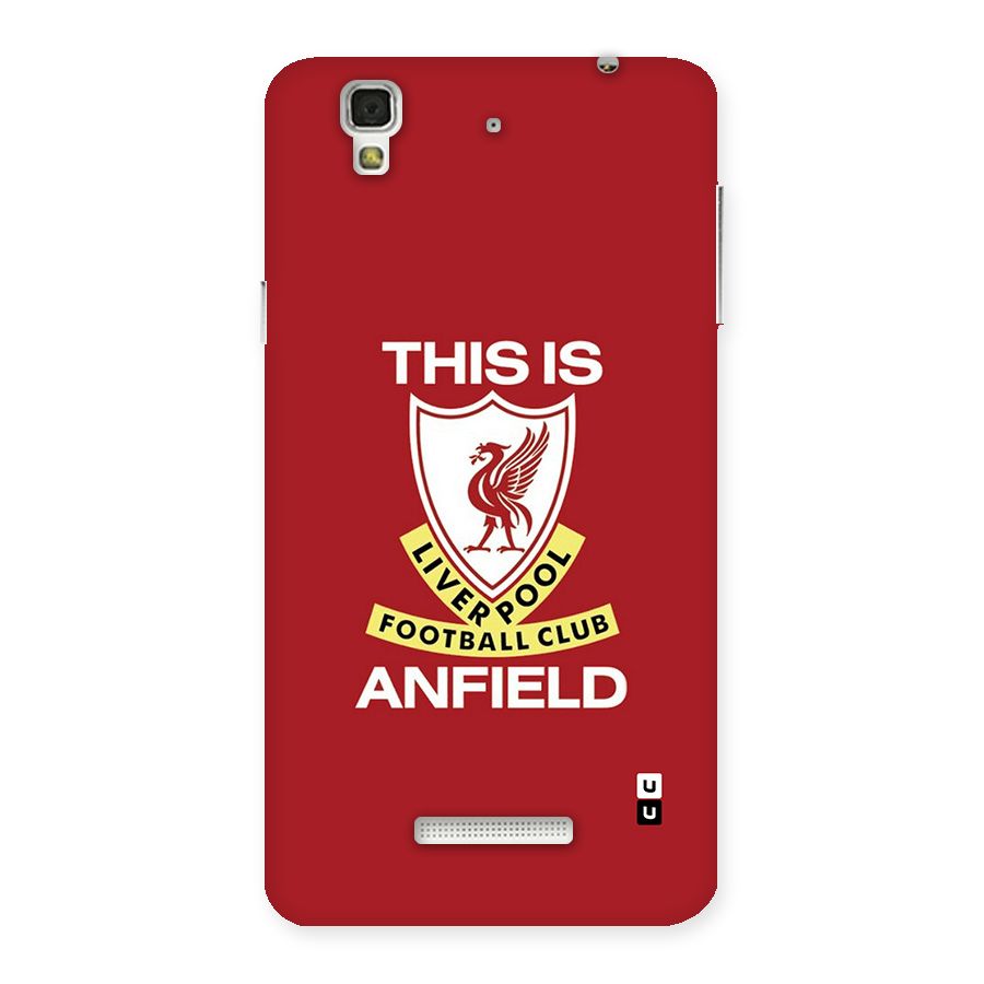 LiverPool Anfield Back Case for Yureka