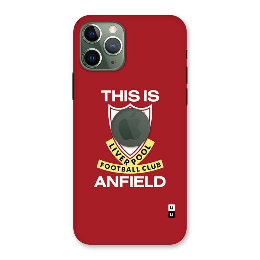 LiverPool Anfield Back Case for iPhone 11 Pro Logo Cut