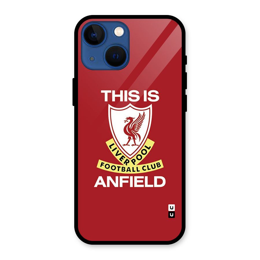 LiverPool Anfield Glass Back Case for iPhone 13 Mini