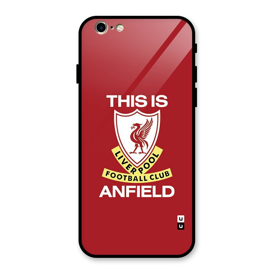 LiverPool Anfield Glass Back Case for iPhone 6 6S
