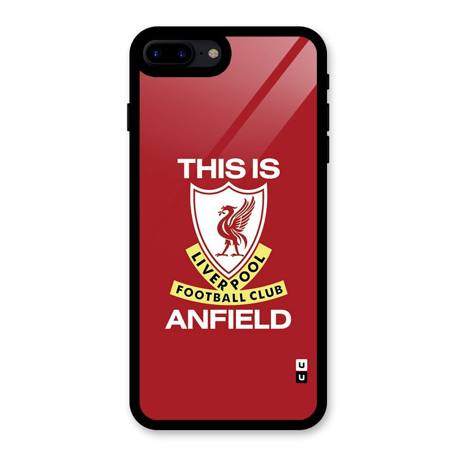 LiverPool Anfield Glass Back Case for iPhone 8 Plus