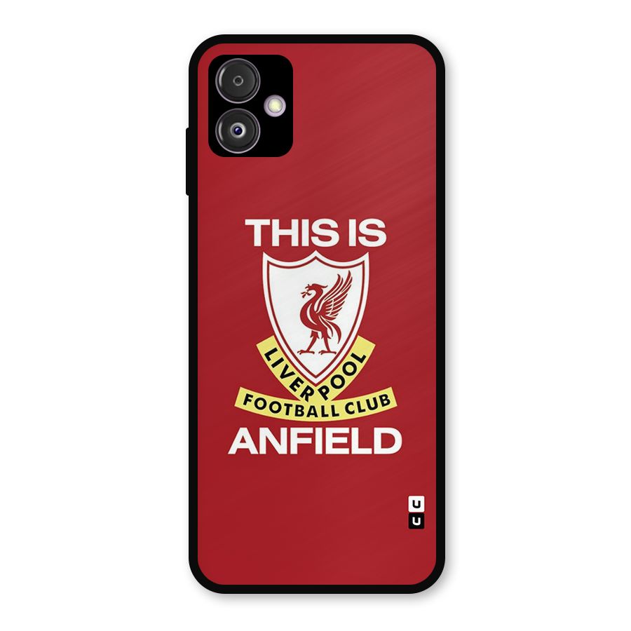 LiverPool Anfield Metal Back Case for Galaxy F14