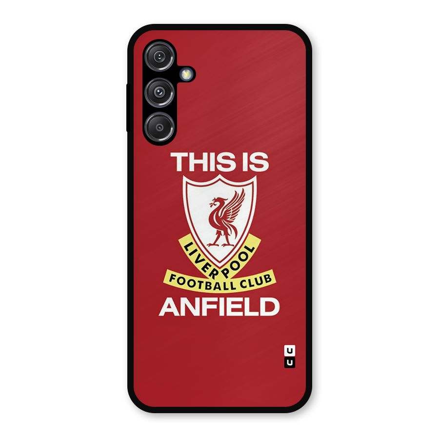 LiverPool Anfield Metal Back Case for Galaxy M34 5G