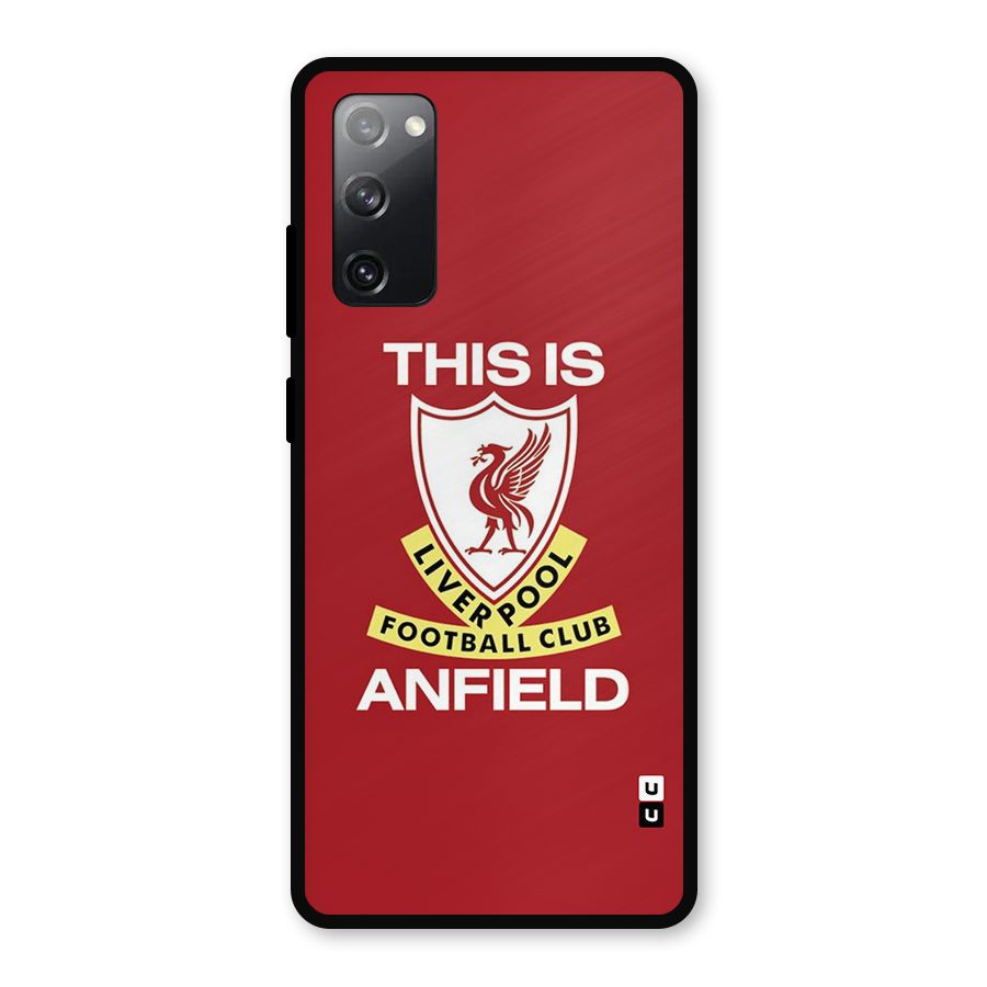 LiverPool Anfield Metal Back Case for Galaxy S20 FE 5G
