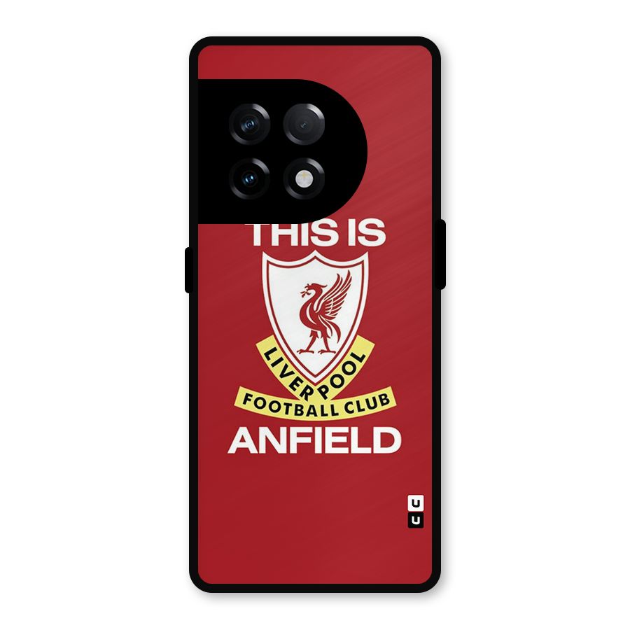 LiverPool Anfield Metal Back Case for OnePlus 11R
