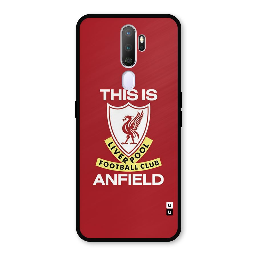 LiverPool Anfield Metal Back Case for Oppo A9 (2020)