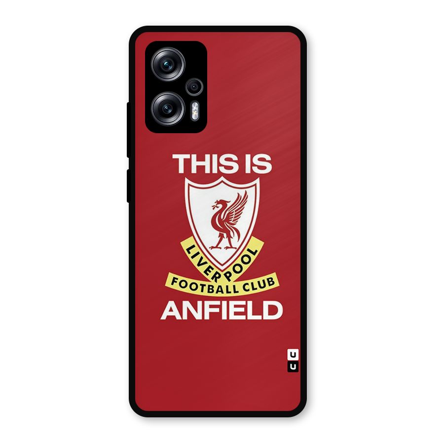 LiverPool Anfield Metal Back Case for Redmi K50i