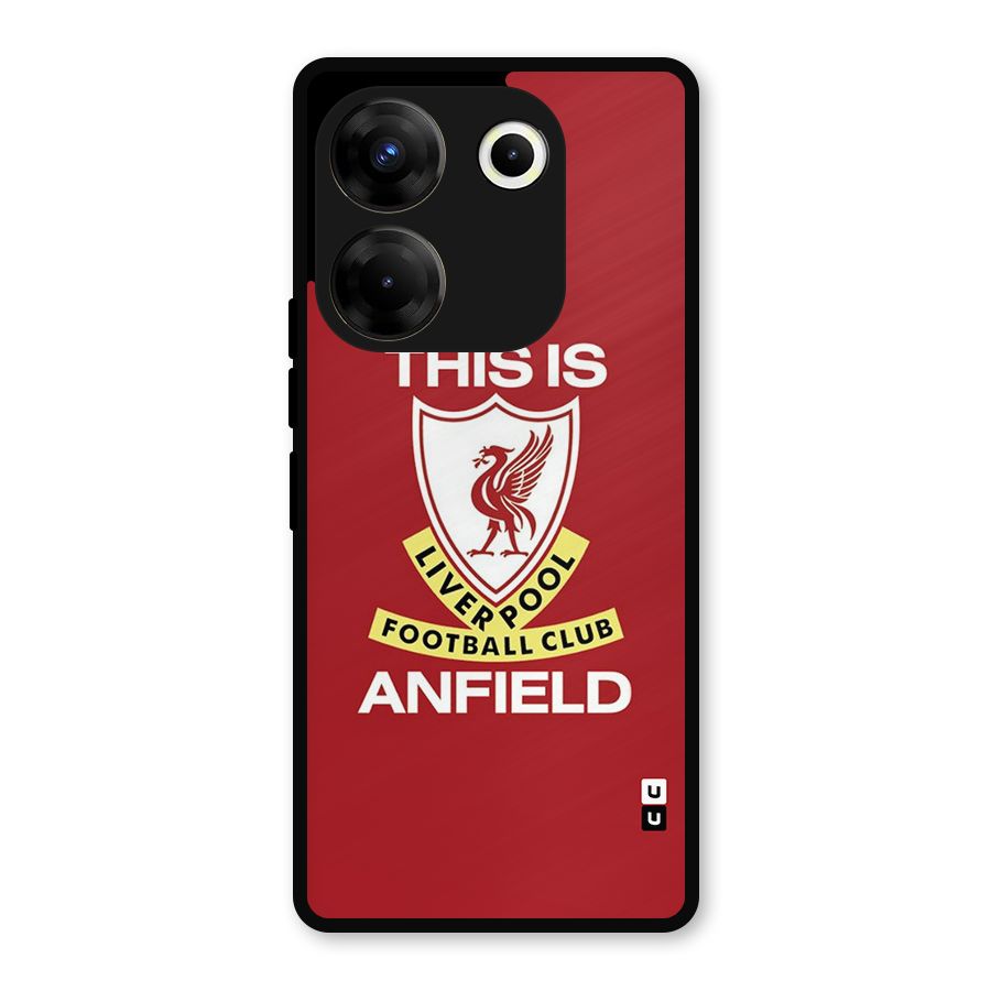 LiverPool Anfield Metal Back Case for Tecno Camon 20