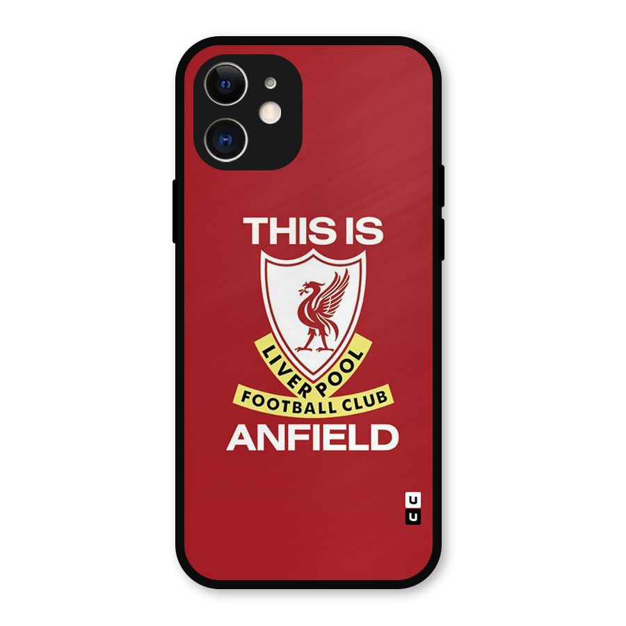 LiverPool Anfield Metal Back Case for iPhone 12