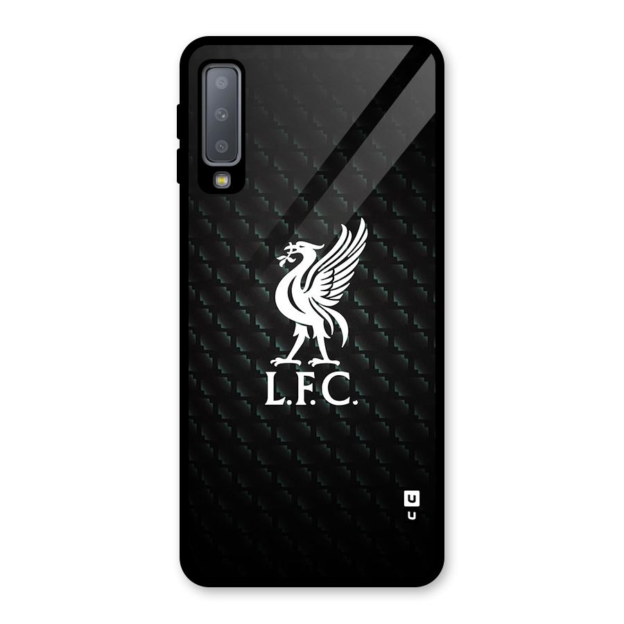 LiverPool Club Glass Back Case for Galaxy A7 (2018)