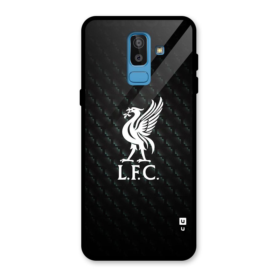 LiverPool Club Glass Back Case for Galaxy J8
