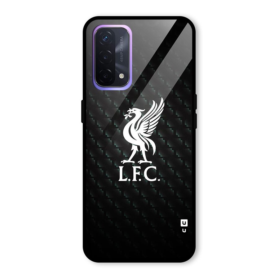 LiverPool Club Glass Back Case for Oppo A74 5G
