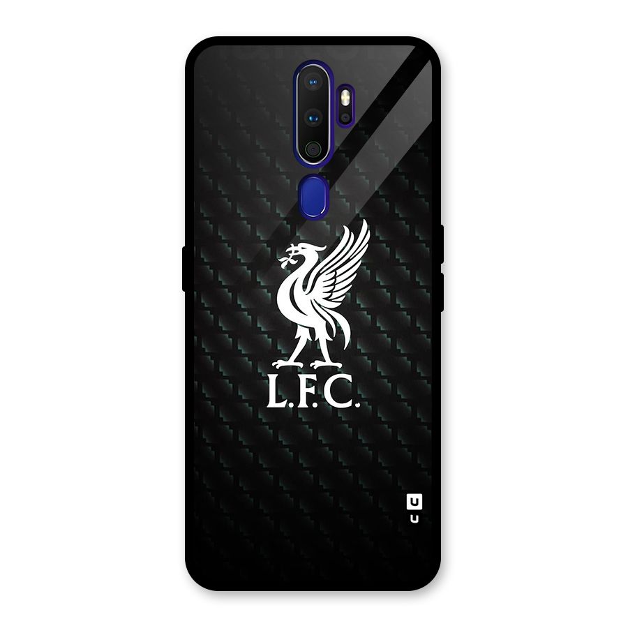 LiverPool Club Glass Back Case for Oppo A9 (2020)