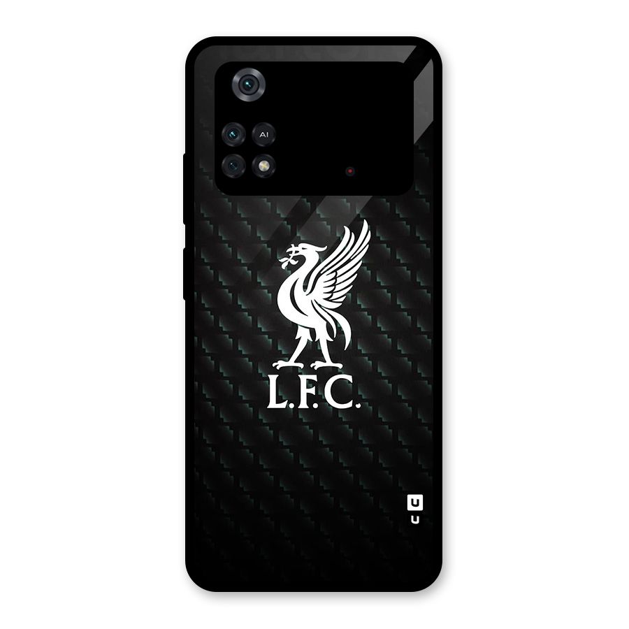 LiverPool Club Glass Back Case for Poco M4 Pro 4G