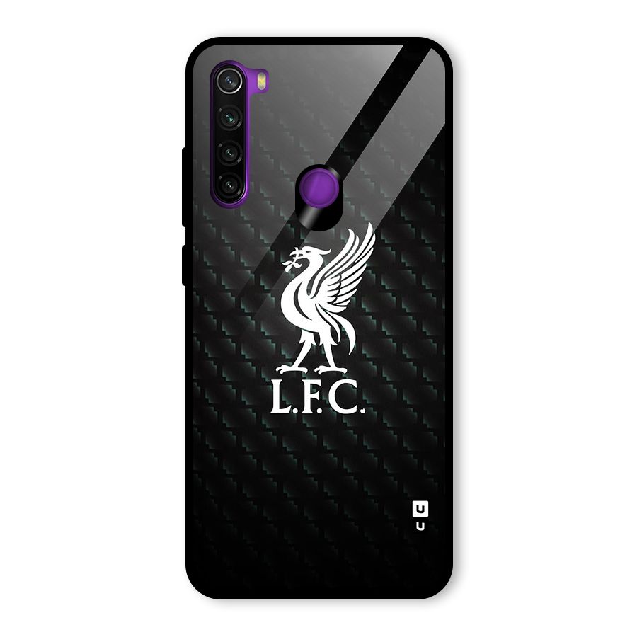 LiverPool Club Glass Back Case for Redmi Note 8