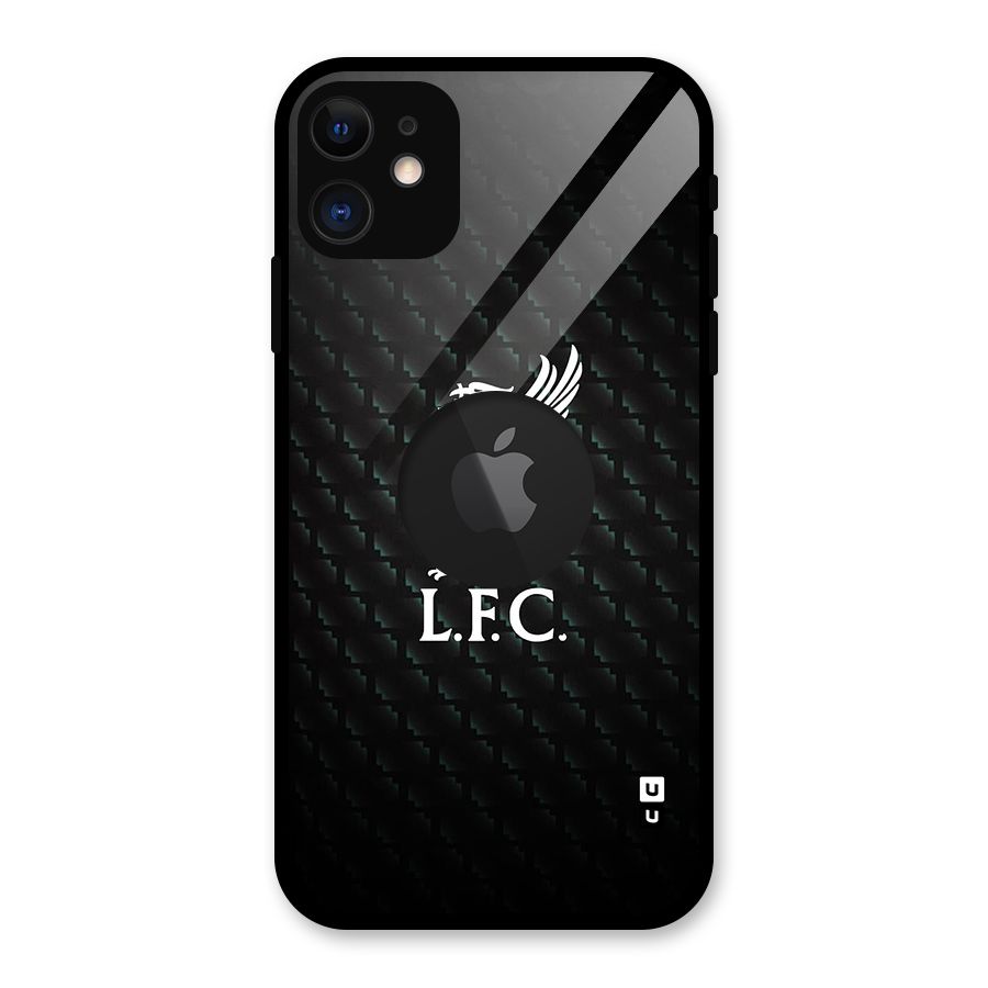 LiverPool Club Glass Back Case for iPhone 11 Logo Cut