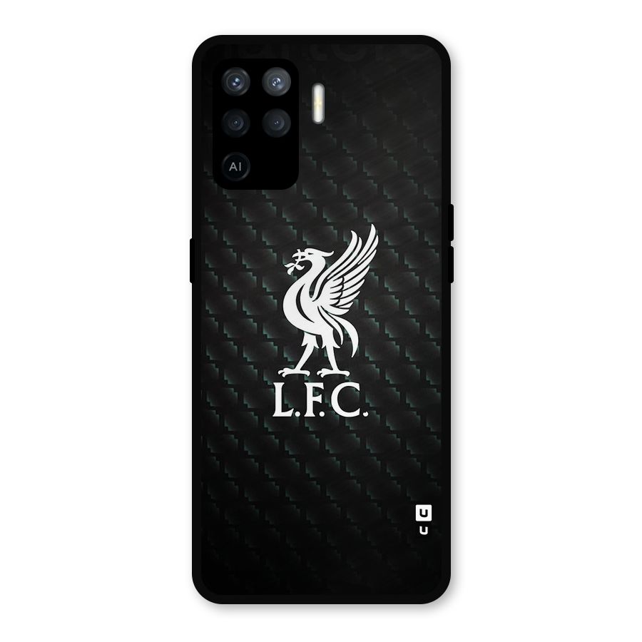 LiverPool Club Metal Back Case for Oppo F19 Pro
